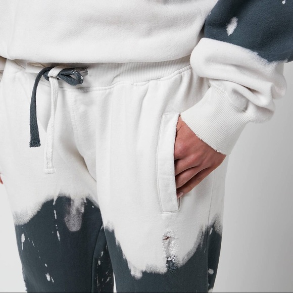 La Detresse Women's Sweatpants - Acid Wash Charcoal - Picture 6 of 6